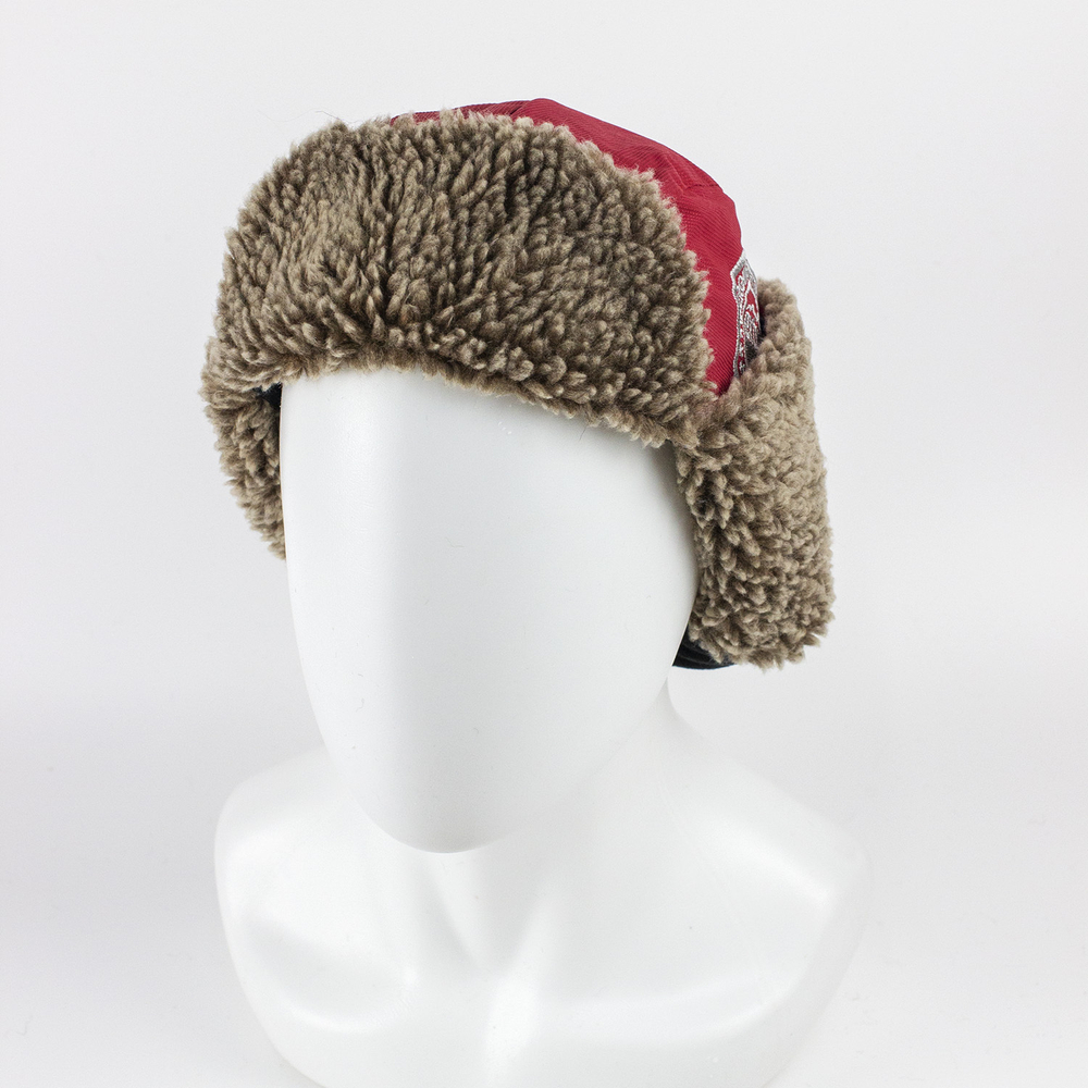 Шапка-ушанка Extreal "Стрит" (мех барашек коричневый, мембрана) XL