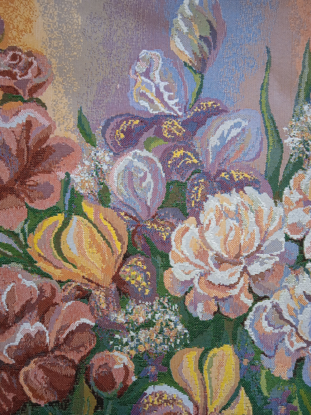 Декоративный гобеленовый чехол Пионы букет 47х47