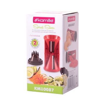 Шинковка спиральная пластиковая Kamille KM-10087