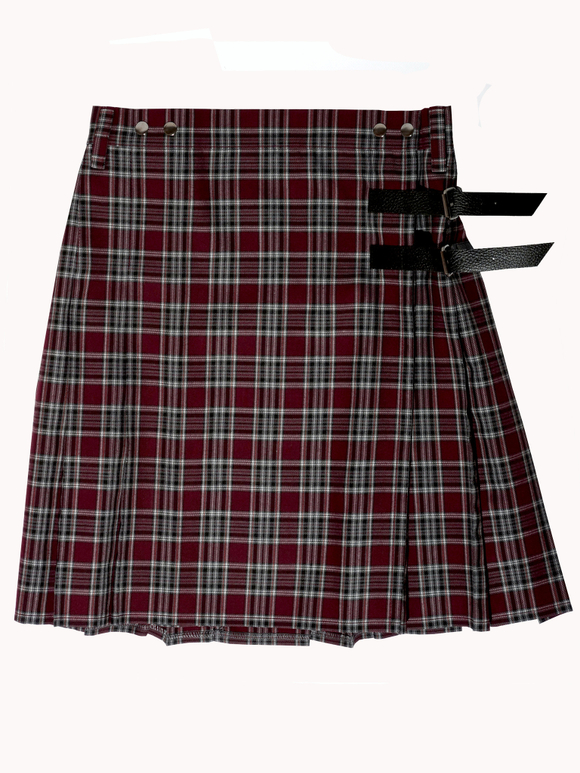 Килт бордовый