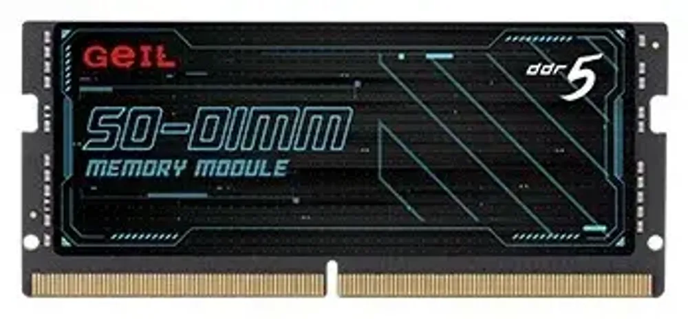 Оперативная память для ноутбука 16GB GEIL 4800MHz DDR5 SO-DIMM PC5-38400 40-40-40-77 1.1V GS516GB4800C40SC Retail pack