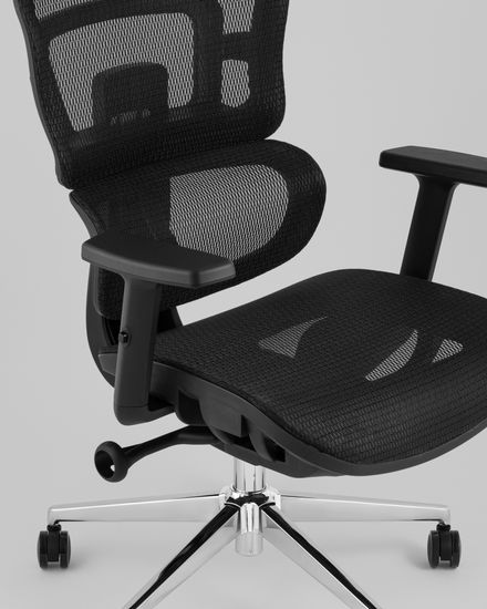 Кресло офисное TopChairs Techno Professional черный