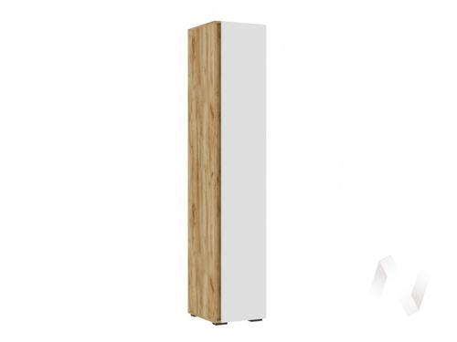 Пенал закрытый ПН 01 МС Хелен ЛДСП (дуб крафт золото/белый шагрень)