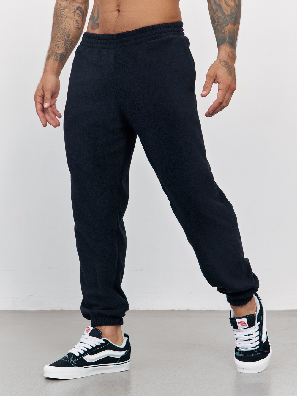 Брюки флисовые(черный)