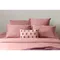 Набор из двух наволочек из сатина темно-розового цвета из коллекции essential, 70х70 см