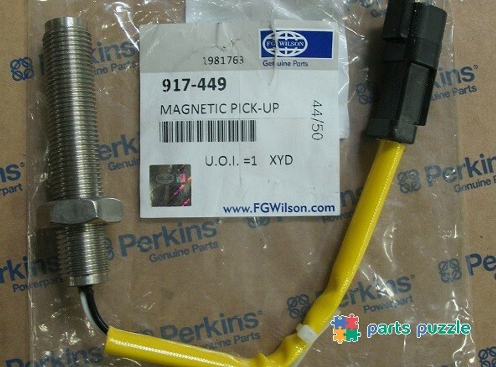 Датчик оборотов коленвала / PICK-UP MAGNETIC CAT M16 THREAD АРТ: 917-449