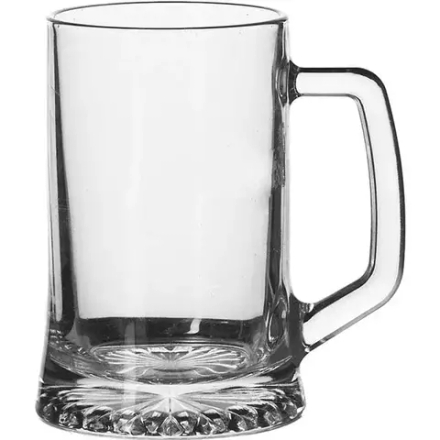 Кружка для пива «Паб» стекло 0,67л D=92,H=153мм прозр