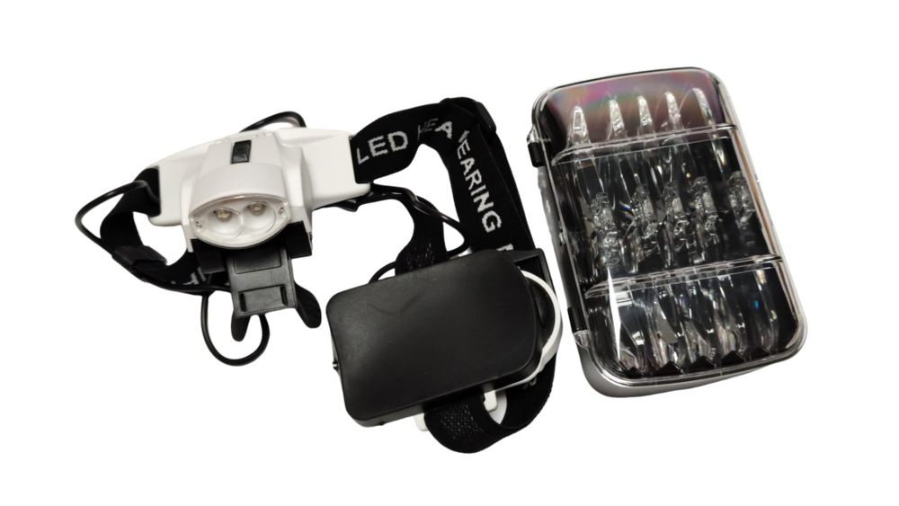 Лупа налобная с подсветкой MG9892C2