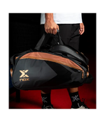 Сумка для падел NOX Luxury Open Series Negro-Marron 2024 термо-5 ракеток