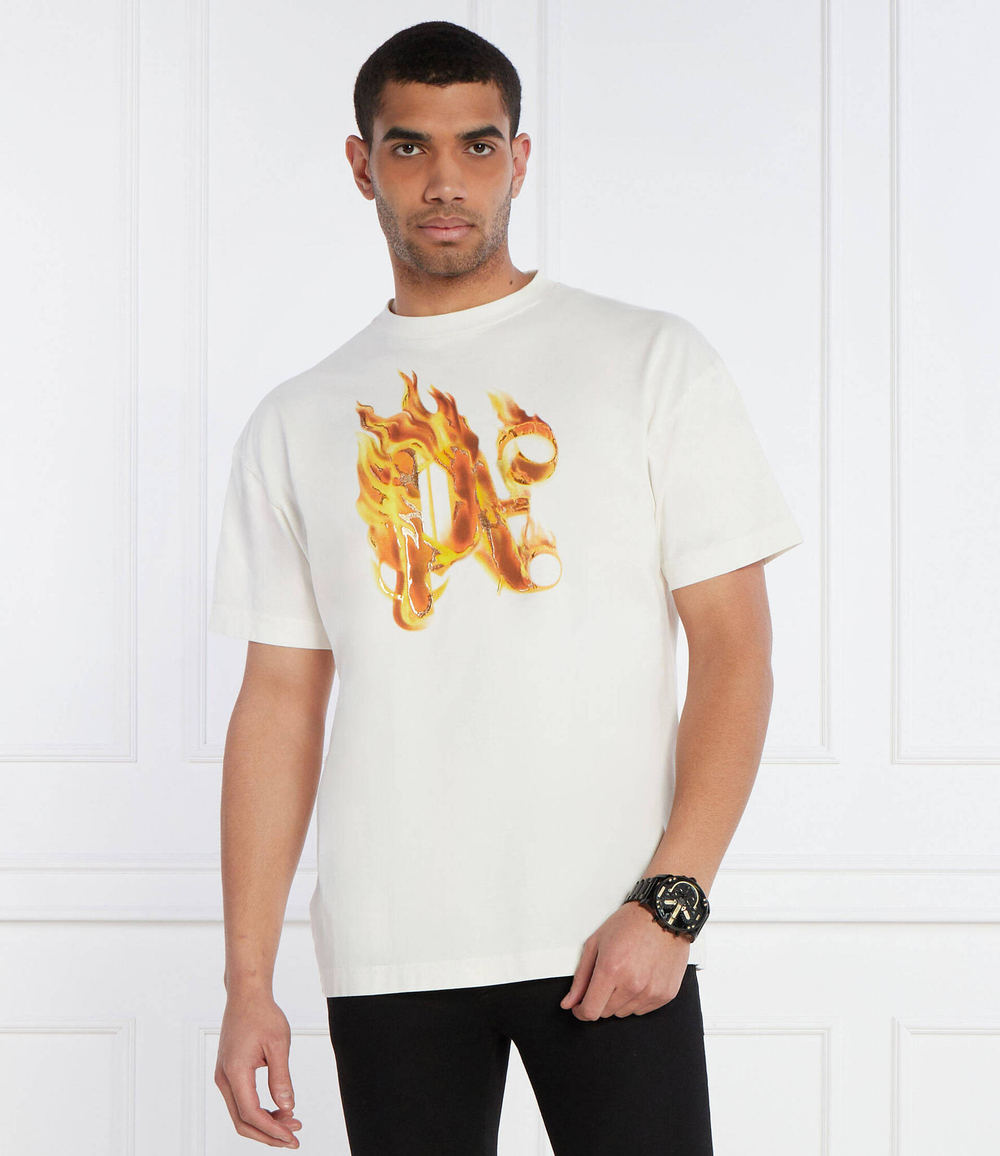 Футболка Palm Angels - белый(PMAA072R 24JER001)