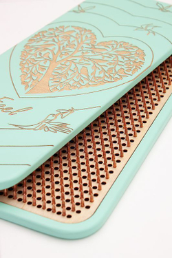 Доска садху Сердце алюминиевые гвозди