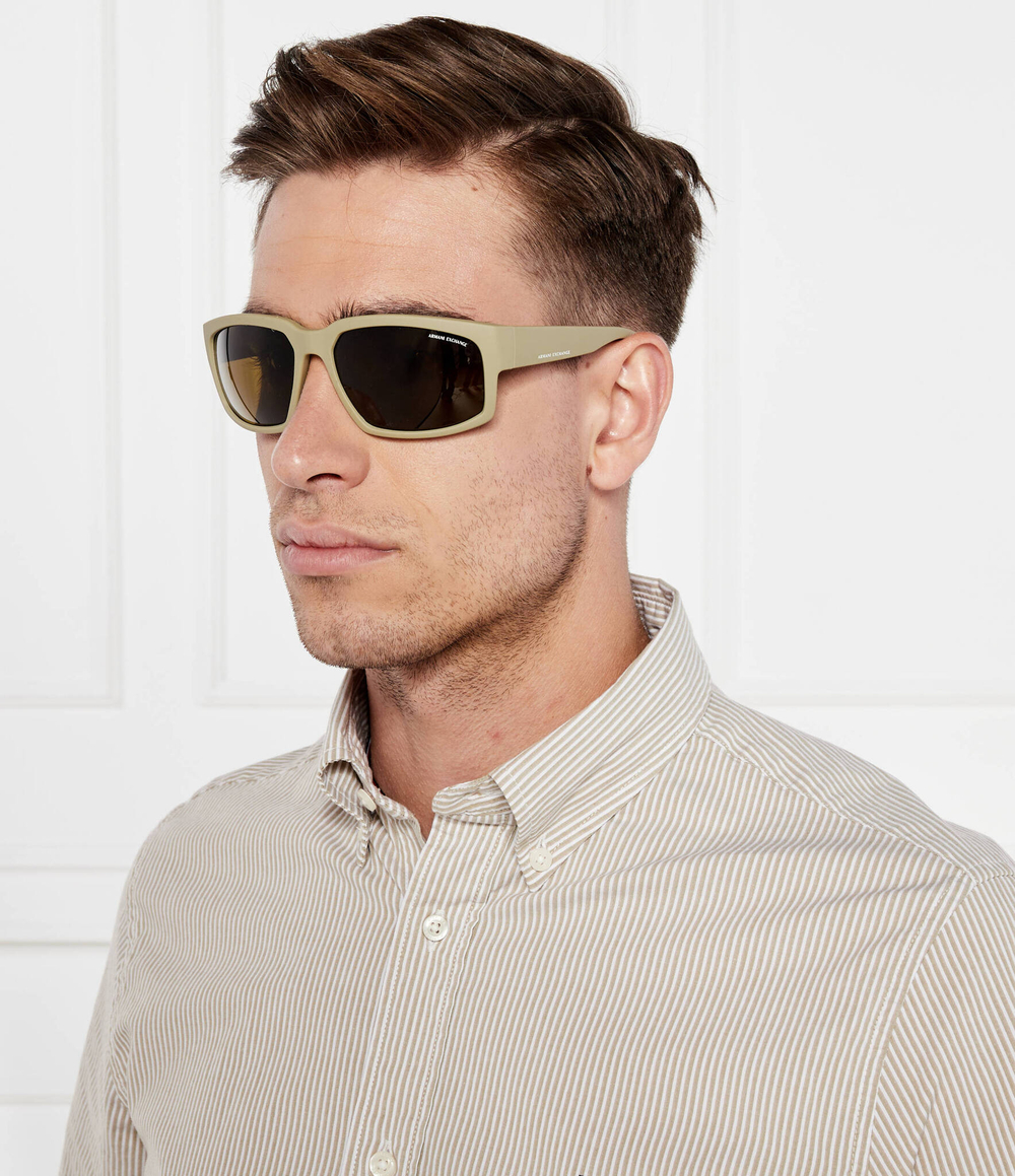 Солнцезащитные очки AX4142SU Armani Exchange - хаки(AX4142SU)