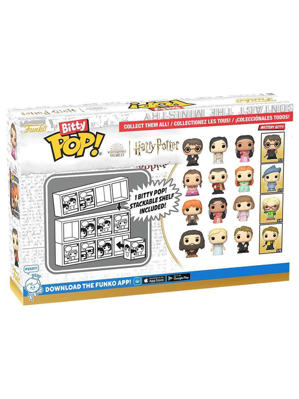 Фигурка Funko Bitty POP! Harry Potter GoF Harry+Cho+Parvati+Mystery (1 of 4) 4PK 83654