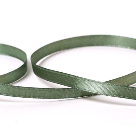 Лента атласная 6 мм ( 1/4 ") ,№032 хаки