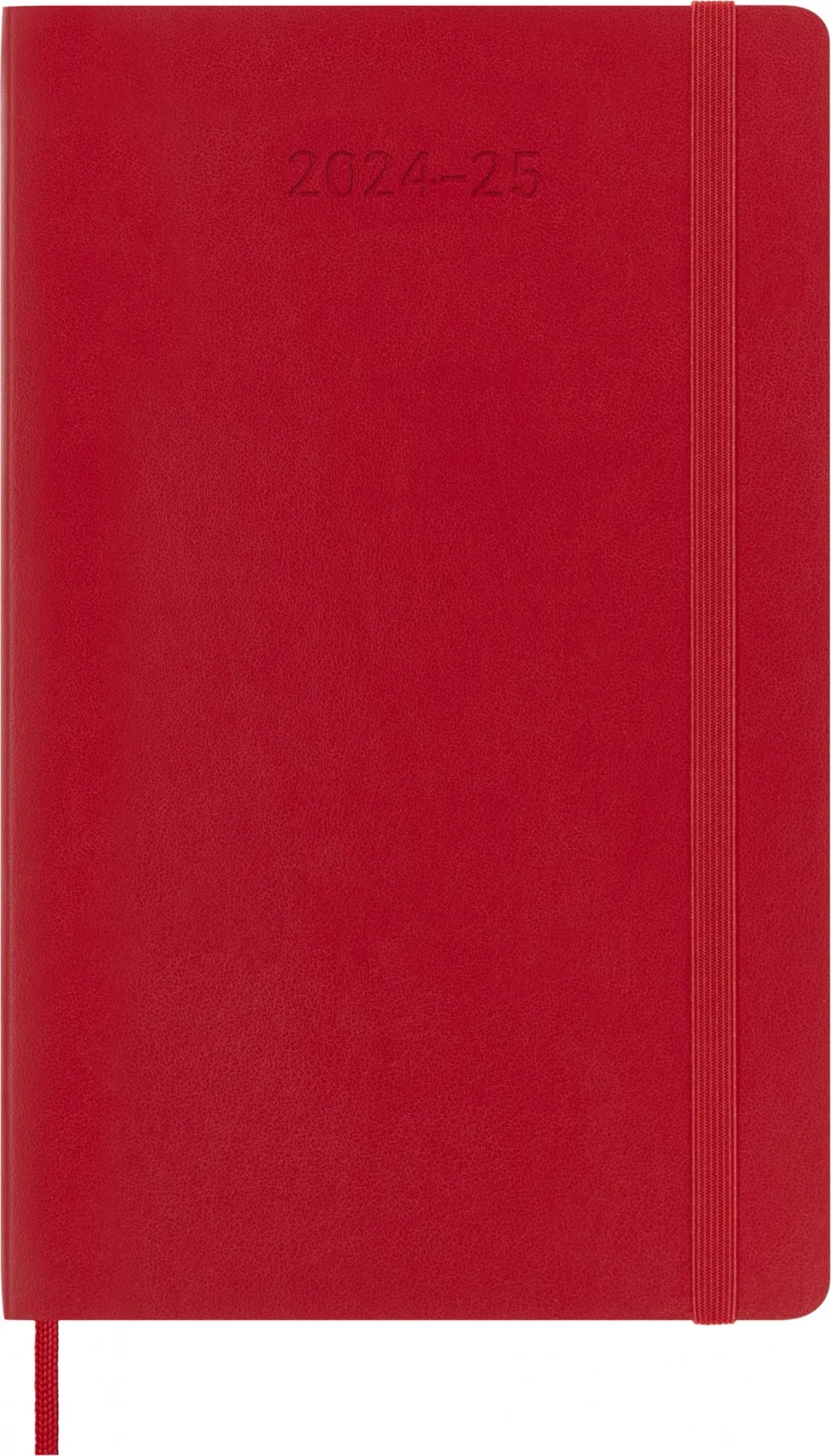 Еженедельник на 2025-2026 гг Moleskine Academic Soft WKNT (DSF218WN3) 13х21 см, мягкая обложка, красный