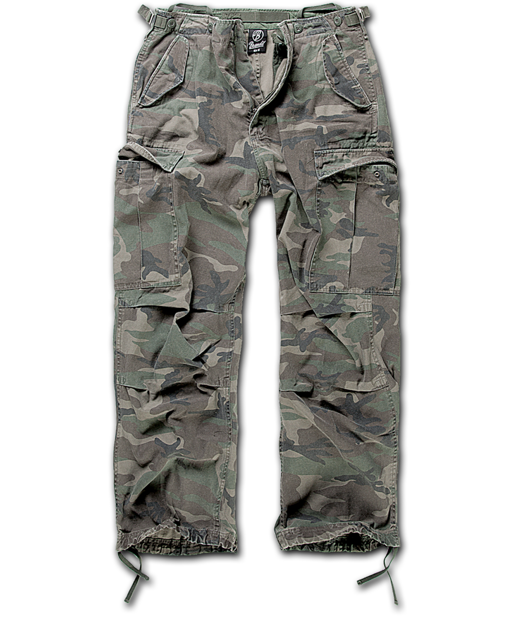 Brandit M65 VINTAGE PANTS woodland