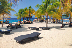 Шезлонг Pacific, серый