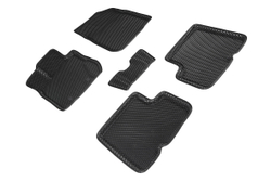 Коврики EVA 3D ромб для Nissan Terrano III 2014-2015, Seintex.95485