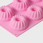 Форма для выпечки "Немецкий кекс* 6 ячеек (d-7 см)