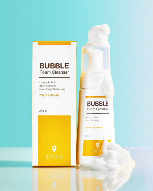 TISHA Пузырьковая очищающая пенка для проблемной кожи, 200 мл