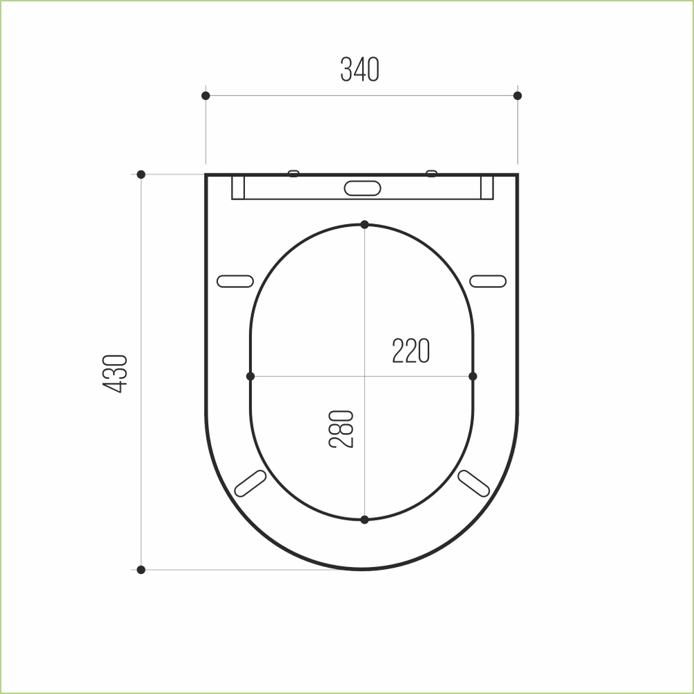 Сиденье для унитаза  WAVE STAR полипропилен, микролифт БЕЛЫЙ глянец