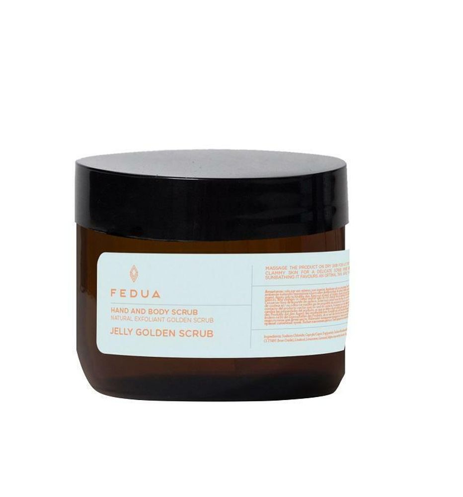 Fedua Hand and Body Scrub Jelly Golden Золотой скраб для рук и тела