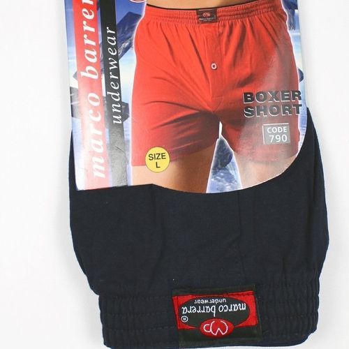 Мужские трусы-шорты темно-синие MARCO BARRERA MB790-2