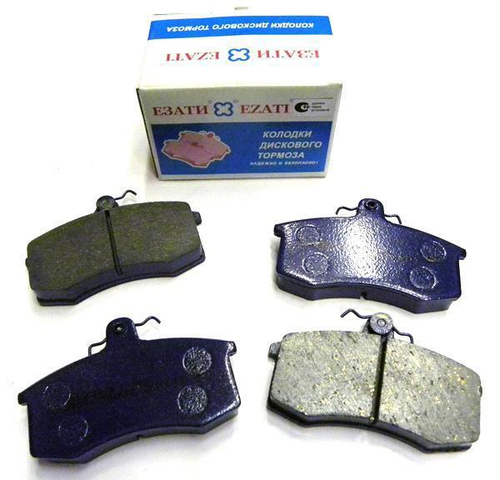 Колодки тормозные передние для ВАЗ 2109, 2110, 2114, Калина, Приора, Гранта Егорьевск