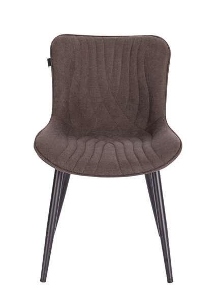 Обеденный стул Everprof Aqua Ткань Темно-коричневый