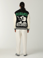 Бомбер Smoke Knitted Varsity Jacket