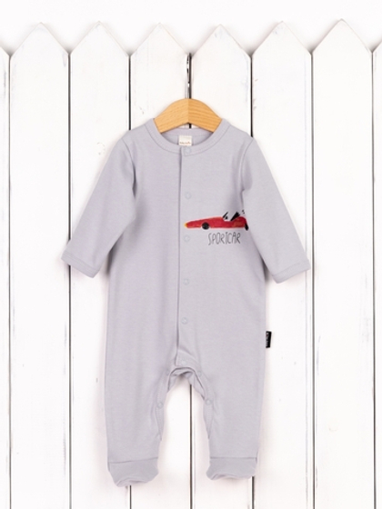 Комбинезон на кнопках для мальчика "СпортКар"