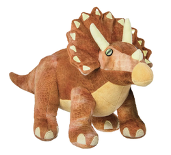Детская мягкая игрушка All About Nature динозавр Трицератопс
