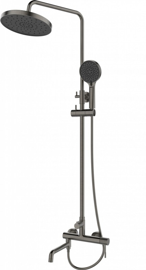 Душевая система Esbano DAISY DS-GM оружейная сталь