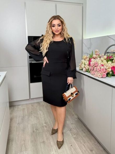 Платье-футляр УК-012-1 Fabrika Фото 1