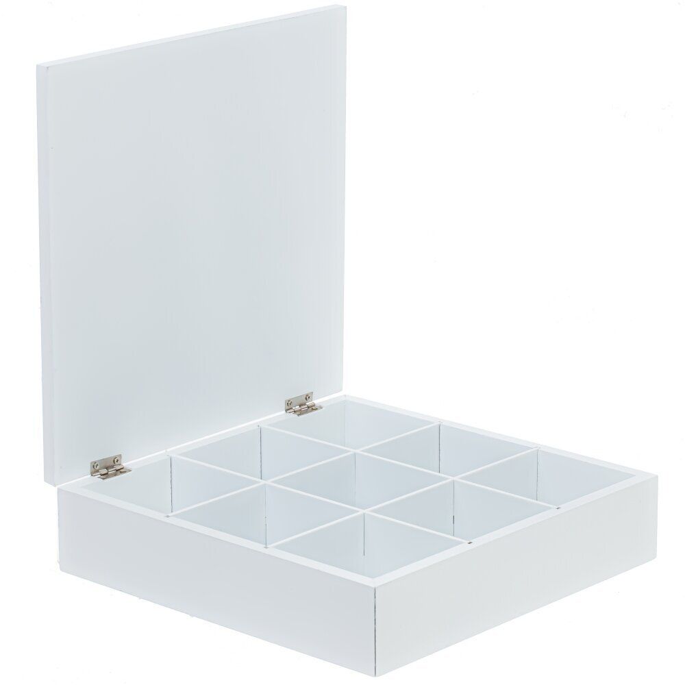 GAEM Шкатулка для чайных пакетиков, L24 W24 H6 см