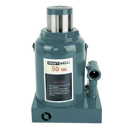 Цена на KraftWell (KRWBJ50) Домкрат бутылочный 50 тонн