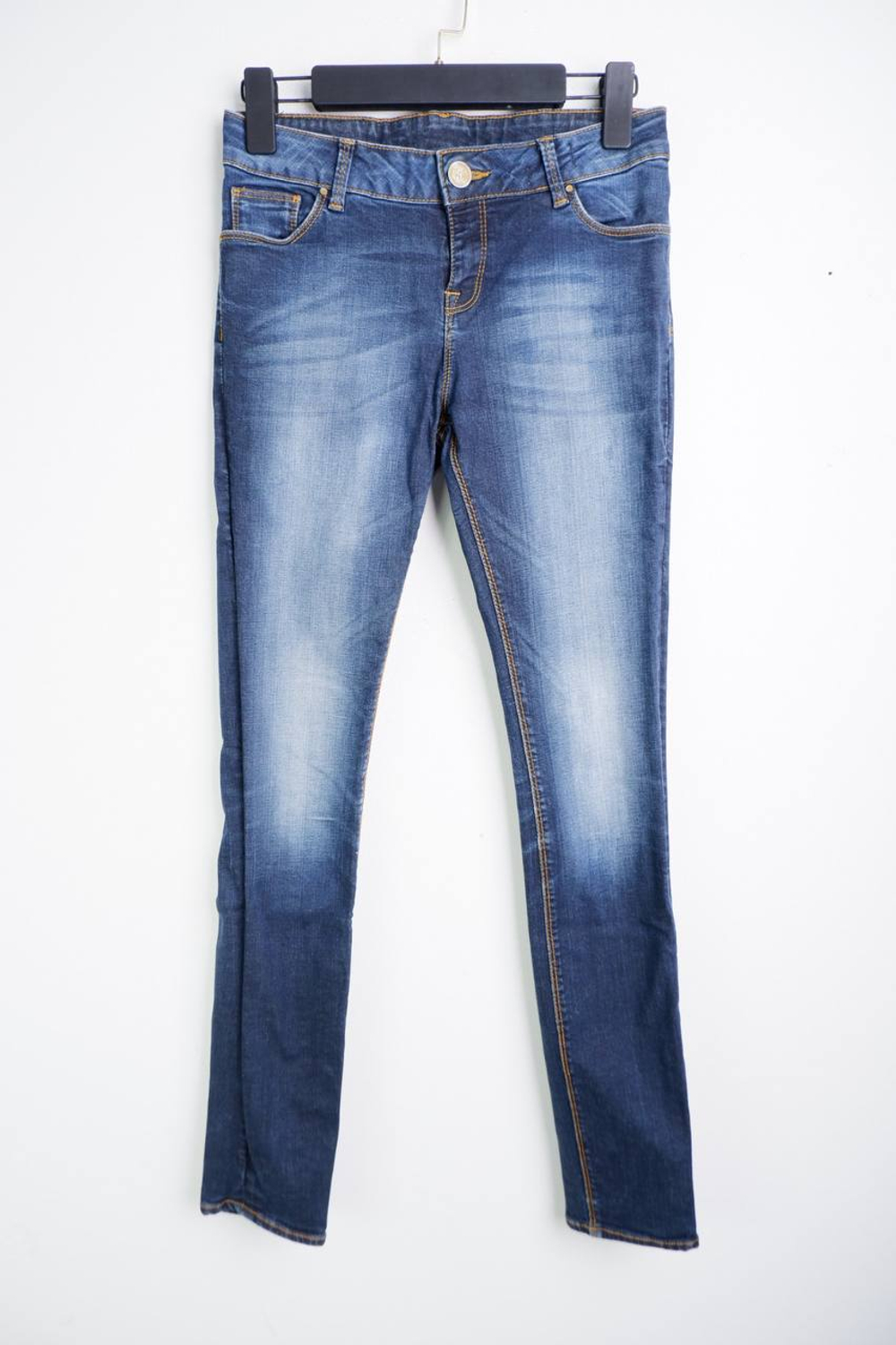 Джинсы Zara зауженные, маркировка 36, визуально на 42 размер