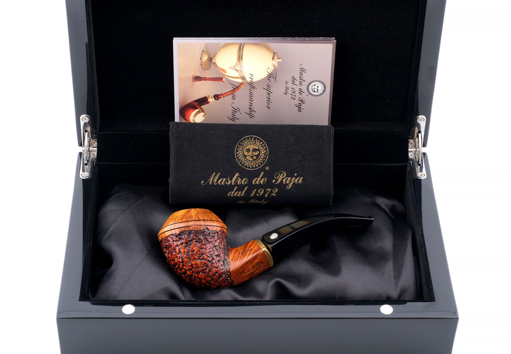 Курительная трубка Mastro De Paja Unica в шкатулке M462-1