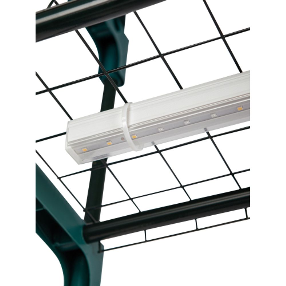 Теплица GREEN APPLE GA-House-4 со светильниками в комплекте 4 яруса 1250х690х300 мм | Теплица