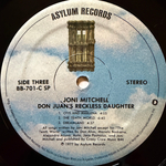 Joni Mitchell ‎– Don Juan's Reckless Daughter 2LP (США 1977г.) Т