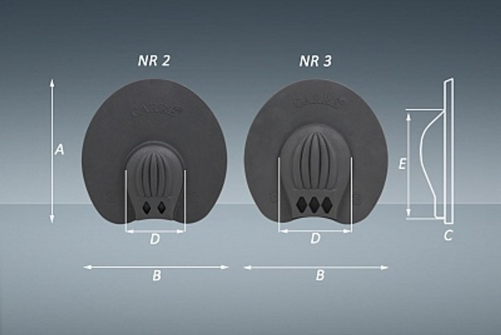 CARRE AIR PADS Фильцы с поддержкой стрелки №2 (2 шт)