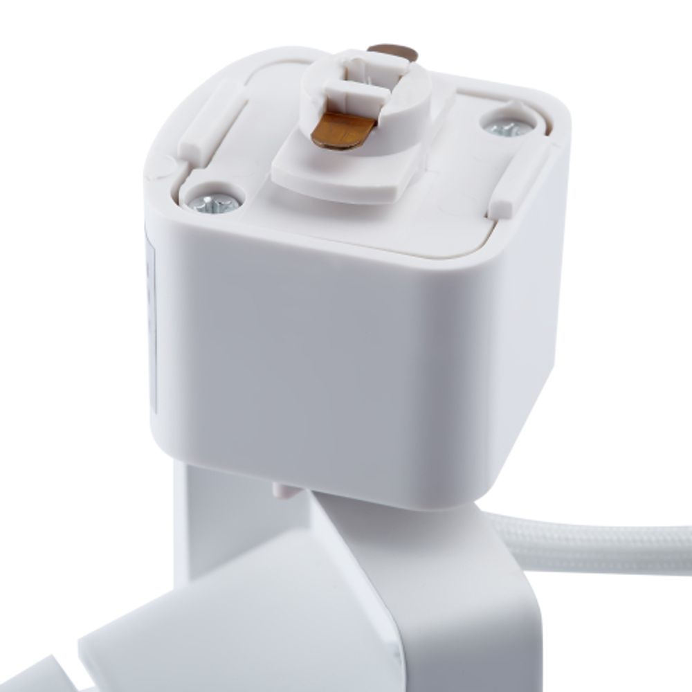 Трековый светильник однофазный ЭРА TR9-GU10 WH под лампу GU10 белый