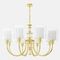 Подвесная люстра Crystal Lux ELENA SP8 GOLD