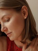 Пусеты Сердечки