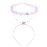 Ободок карнавальный «Ангелочек», белый
