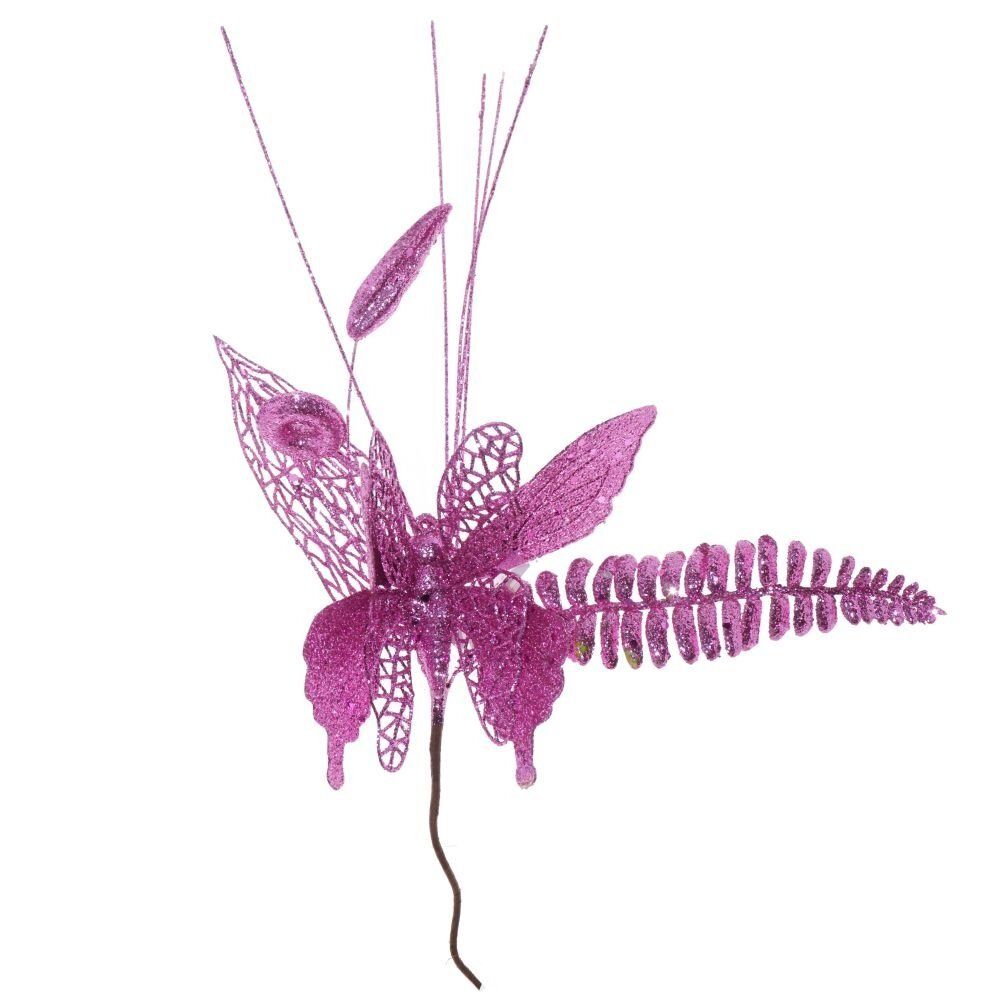 GAEM Изделие декоративное "Бабочка", L18 W3 H38 см, 4в.