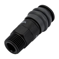 WDK-840SM Композитное пневматическое быстроразъёмное соединение с внешней резьбой M 1/2"