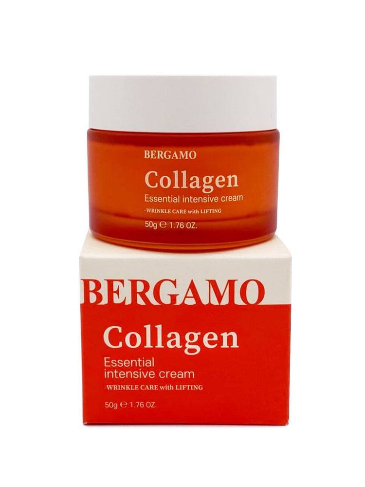 Крем для лица с коллагеном BERGAMO Collagen Essential Intensive Cream 50 гр