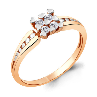 963815к Кольцо из Золота с бриллиантами