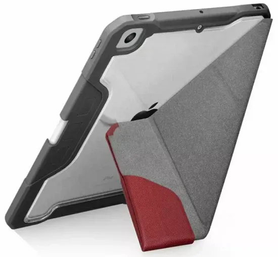 Чехол Uniq Trexa Anti-microbial для iPad 10.2 (2020/19) red